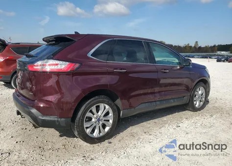 2021 Ford Edge Titanium from USA, damaged, VIN 2FMPK4K90MBA41983